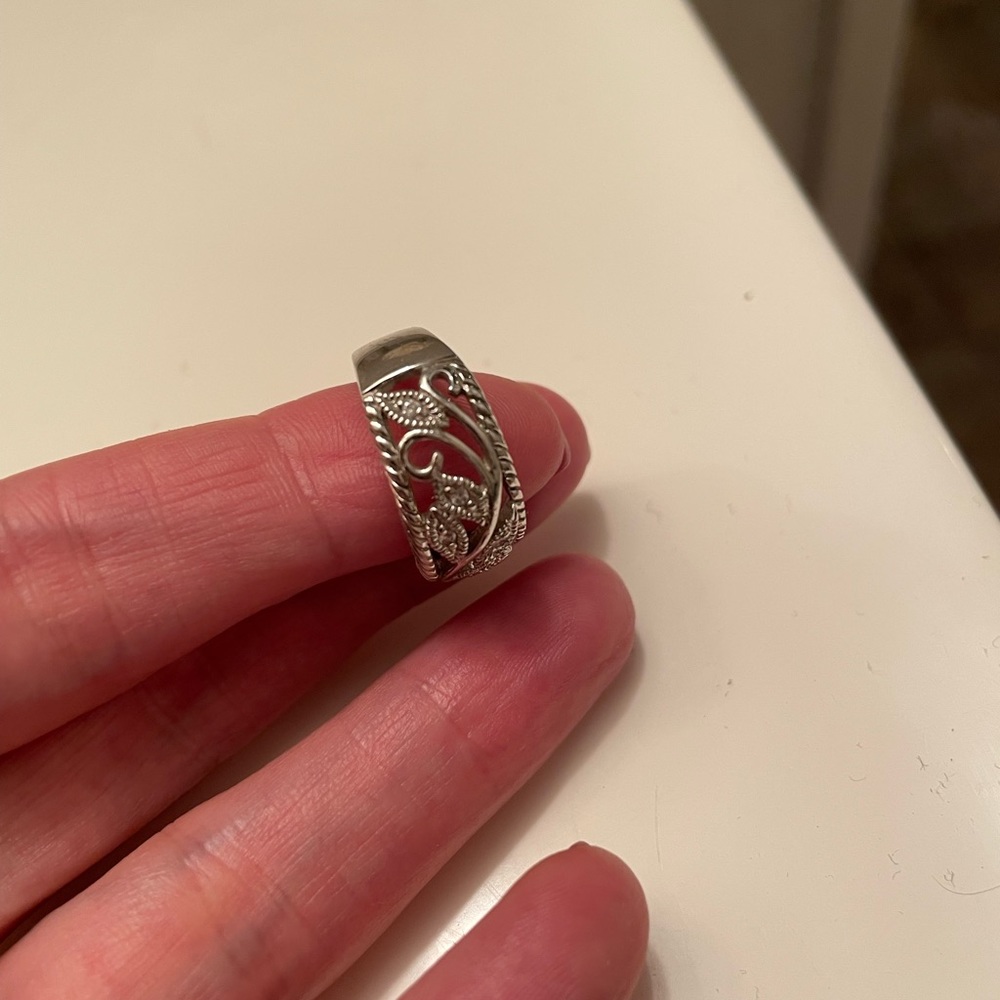 Silver ring - Picture 6 of 6